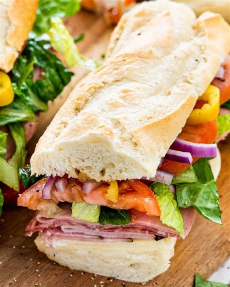 Meaty And Flavorful This Italian Sub Sandwich Has It All Crispy Bread