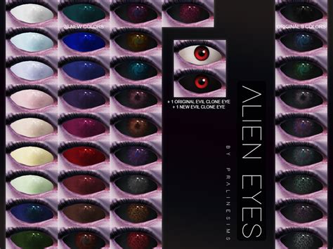 The Sims Resource Alien Eyes N159 Facepaint