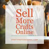 Crafts To Sell Online Ideas