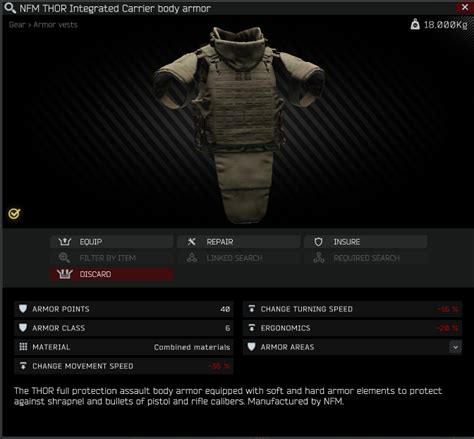 New Level Six Armor I Found It In A Customs Stash Rescapefromtarkov