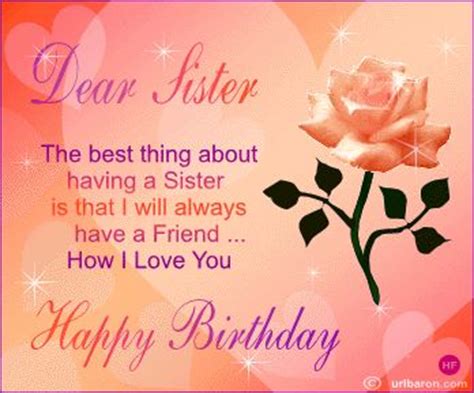 Spiritual birthday wishes for sister. Dear sister, the best thing about having a sister is that ...