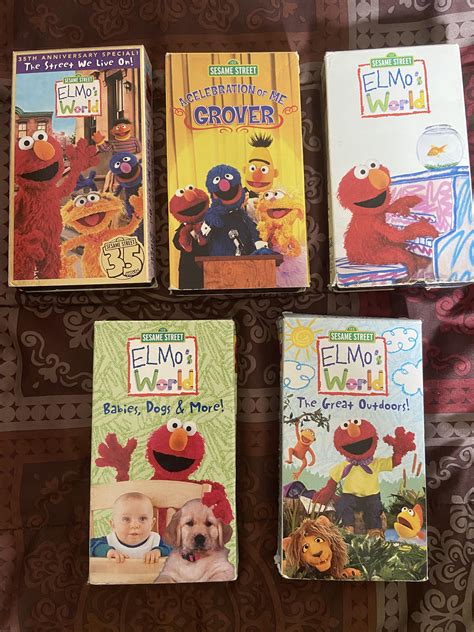 Sesame Street VHS Tapes R VHS