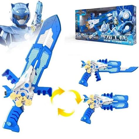 5444three Mode Mini Force Transformation Sword Toys With Sound And