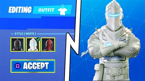 New Winter Knight Skin Coming To Fortnite Youtube