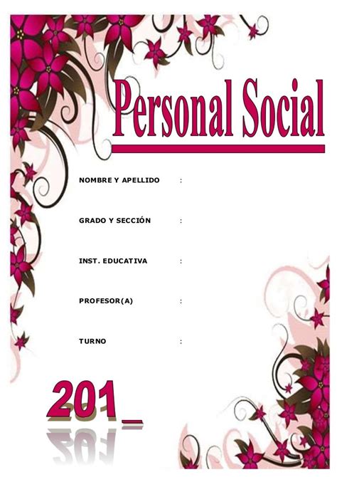 Caratulas Personal Social
