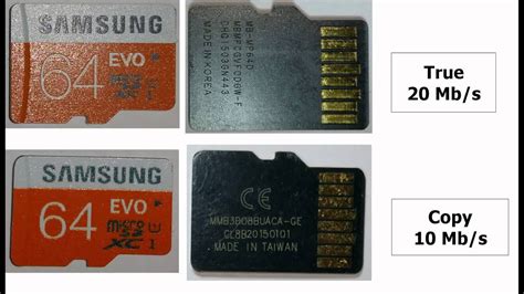 Are sd cards faster or more reliable than microsd cards with an adapter? Fake vs real card micro sd Samsug - YouTube