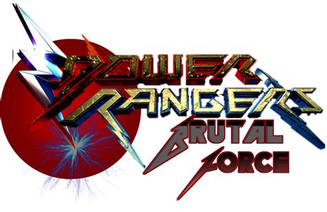 Power Rangers Brutal Force Logo By Thesupermkmaster On Deviantart