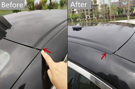 I have a section of rubber seal around front windshield trim that is distorted (concave) and it apparently has been that way for a number of years. New 3m Rubber Moulding Car Roof Edge Windscreen Sunroof ...