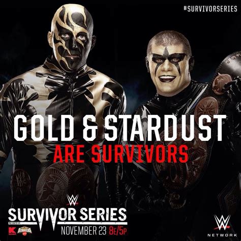 Wwe Survivor Series 2014 Goldust And Stardust Are Survivors Survivor