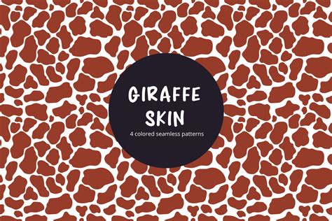 Giraffe Skin Vector Free Seamless Pattern Graphicsurf Com
