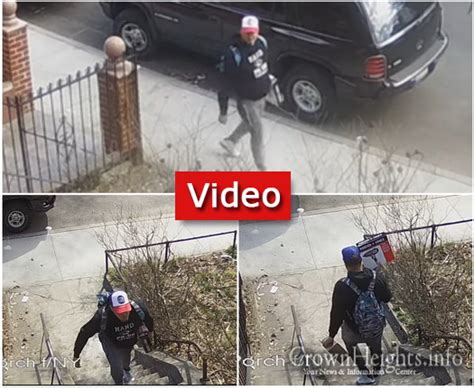 Caught On Camera Porch Thief At It Again Chabad
