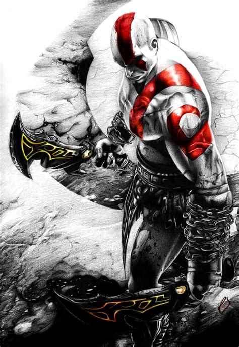 Kratos God Of War Iii By Jansen34 On Deviantart