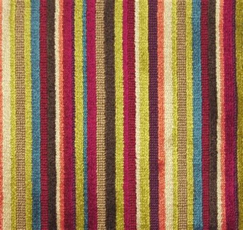 Striped Velvet Upholstery Fabric Scene By Casamance Velvet