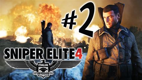 Sniper Elite 4 Italia Parte 2 Explodindo Tudo Pc