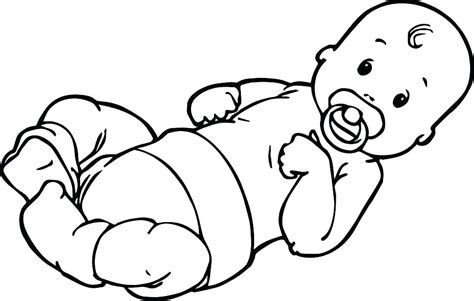 Newborn Baby Drawing Free Download On Clipartmag
