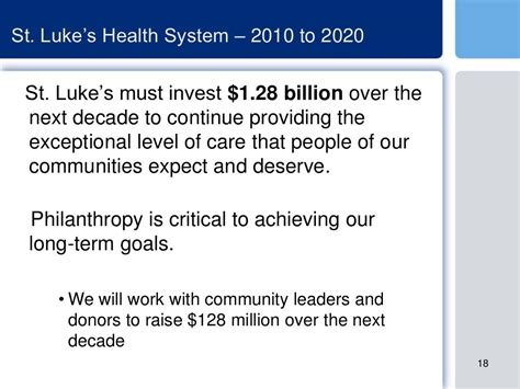 St Lukes Health System Overview