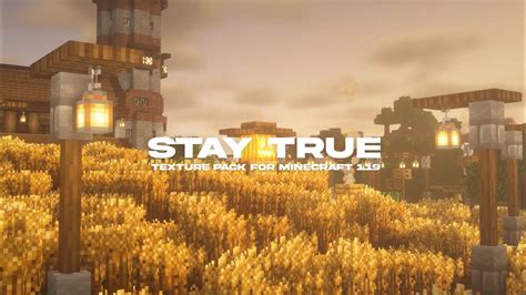 Stay True Texture Pack For Minecraft Bedrock And Java 119 Youtube