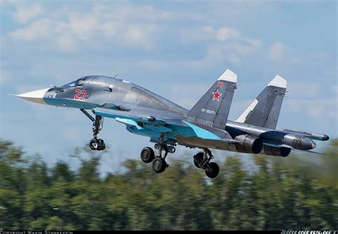 Sukhoi Su 34 Russia Air Force Aviation Photo 2693916