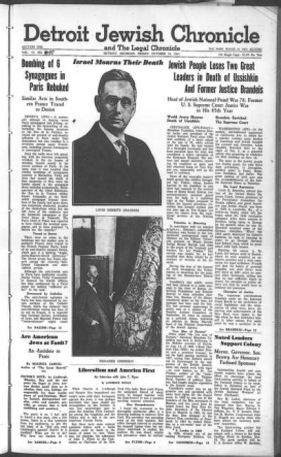 The Detroit Jewish News Digital Archives October 10 1941 Image 1