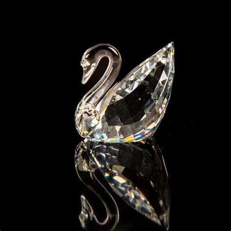 Swarovski Crystal Figurine Swan Small