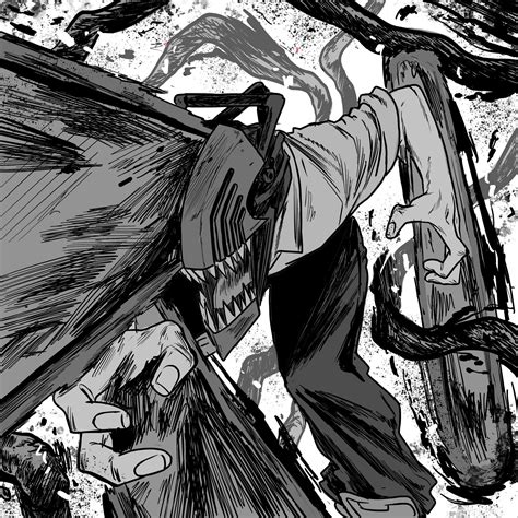Chainsaw Man Denji By Yoonev Tronçonneuse Coloriage Manga Photo