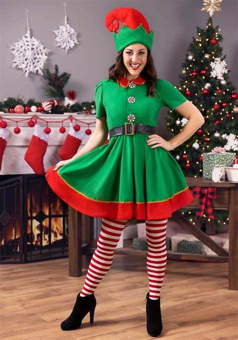 Women S Holiday Elf Costume