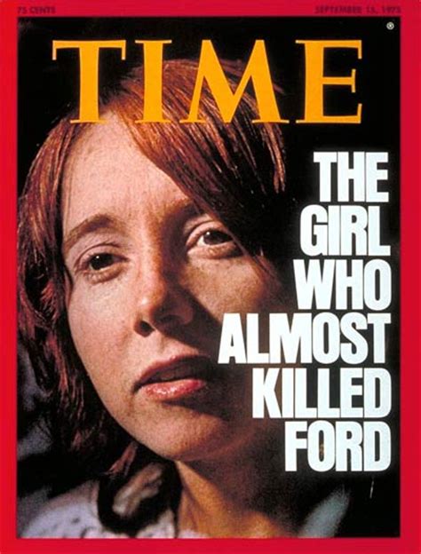 Time Magazine Cover Lynette Fromme Sep Crime