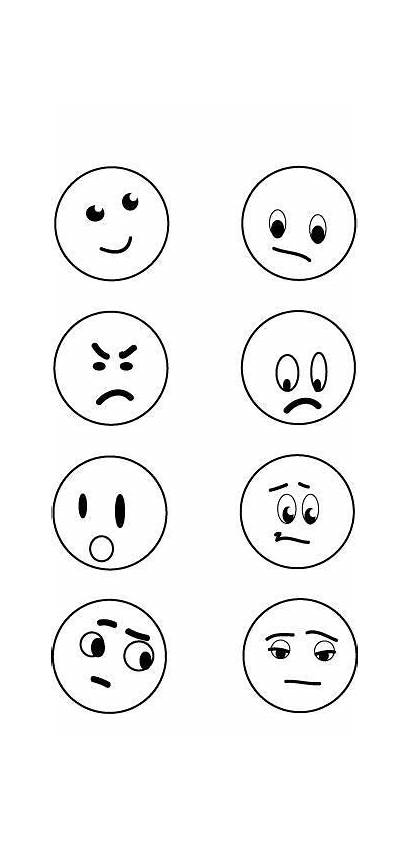 Faces Feeling Printable Feelings Emotions Worksheets Preschool