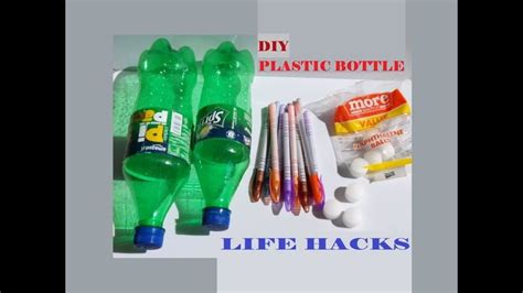 3 New Useful Plastic Bottle Life Hacks Diy Plastic Bottle Craft Ideas