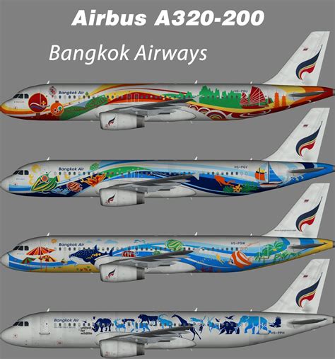 Bangkok Airways Airbus A320 200 Special Liveries Nils Juergens
