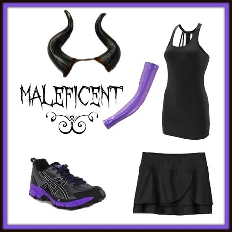 Call on your inner maleficent and ursula to bring your disney female villains costumes to life! Disney Villain Running Costume Ideas- Maleficent • Half ...