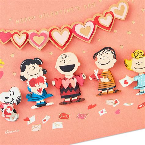 The Peanuts Gang Happy Valentines Day Card Greeting Cards Hallmark