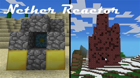 How To Make The Nether Reactor In Minecraft Pocket Edition Youtube