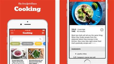The New York Times Takes Cooking To The Iphone Politico Media