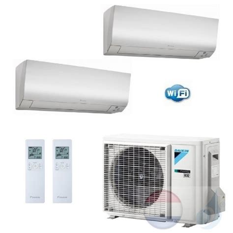 Increase the efficiency of your unit year. Air Conditioner Daikin Duo Split 2.0+5.0 kW Perfera FTXM-N ...