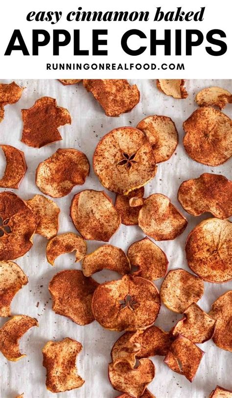 Baked Cinnamon Apple Chips Running On Real Food