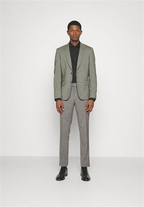 Paul Smith Tailored Fit Button Suit Anzug Light Greyhellgrau