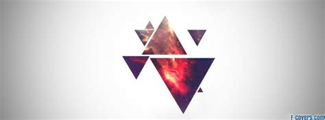 Hipster Galaxy Triangles Facebook Cover Timeline Photo Banner For Fb
