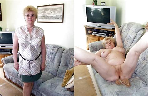 Sex Dressed Undressed Granny Mature Image