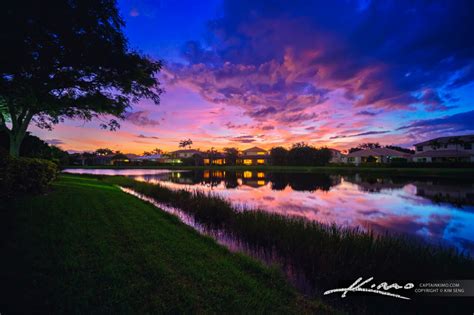 Mirabella at Mirasol Palm Beach Gardens Florida Sunset | HDR