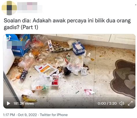 Msia Tenants Leave Rented Unit In Filthy Condition Disinfecting Process Almost Looks Like