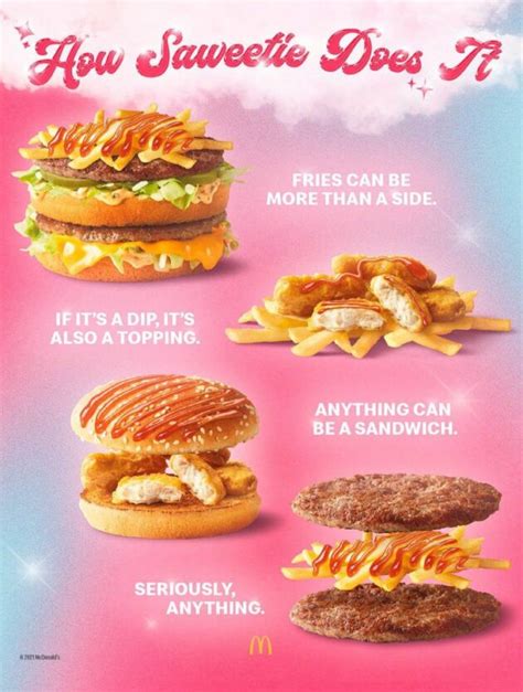 Mcdonald's has somethin' sweet in store—the brand new saweetie meal. Saweetie Gets Own McDonald's Meal - BeatVessel