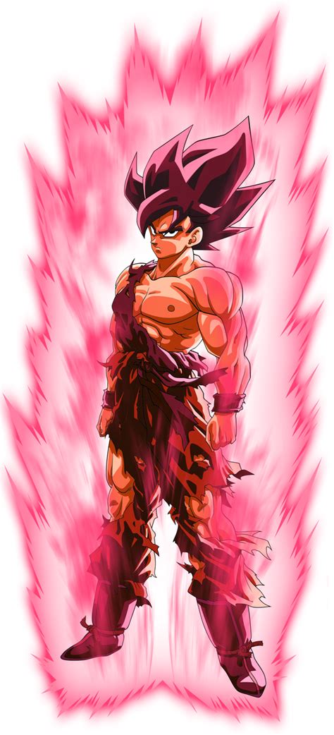 Goku Super Saiyan Namek Kaioken Aura Palette By Benj San On Deviantart
