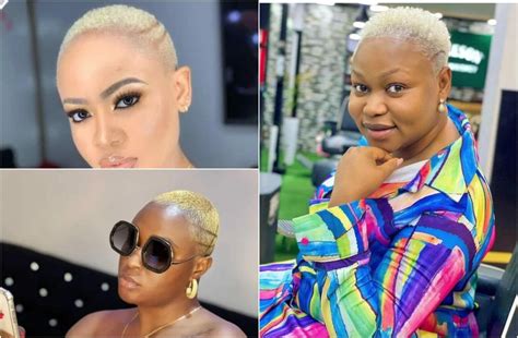 13 gorgeous nigerian celebrities with tinted hairstyles photos kemi filani news