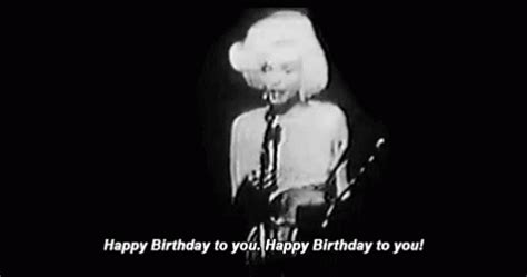 Marilyn Monroe Happy Birthday GIF MarilynMonroe HappyBirthday Singing