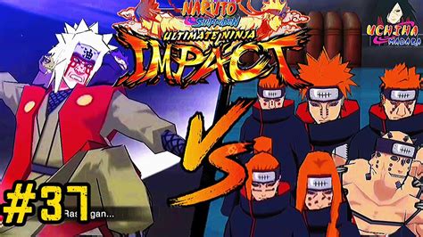 Jiraiya Vs Pain Naruto Shippuden Ultimate Ninja Impact 37 Youtube