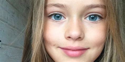 À 9 Ans Kristina Pimenova La Plus Belle Petite Fille Du Monde