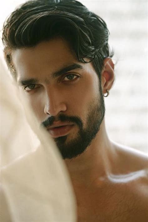 Vikas Purohit Indian Male Model Handsome Indian Men Beard