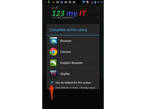 How To Change Your Default Browser On An Android Device