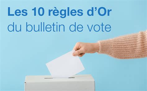 Les R Gles Dor Du Bulletin De Vote Hot Sex Picture